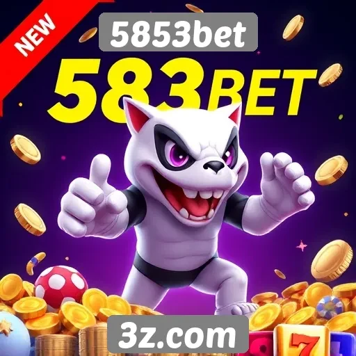 Variedade de jogos disponíveis na 5853bet